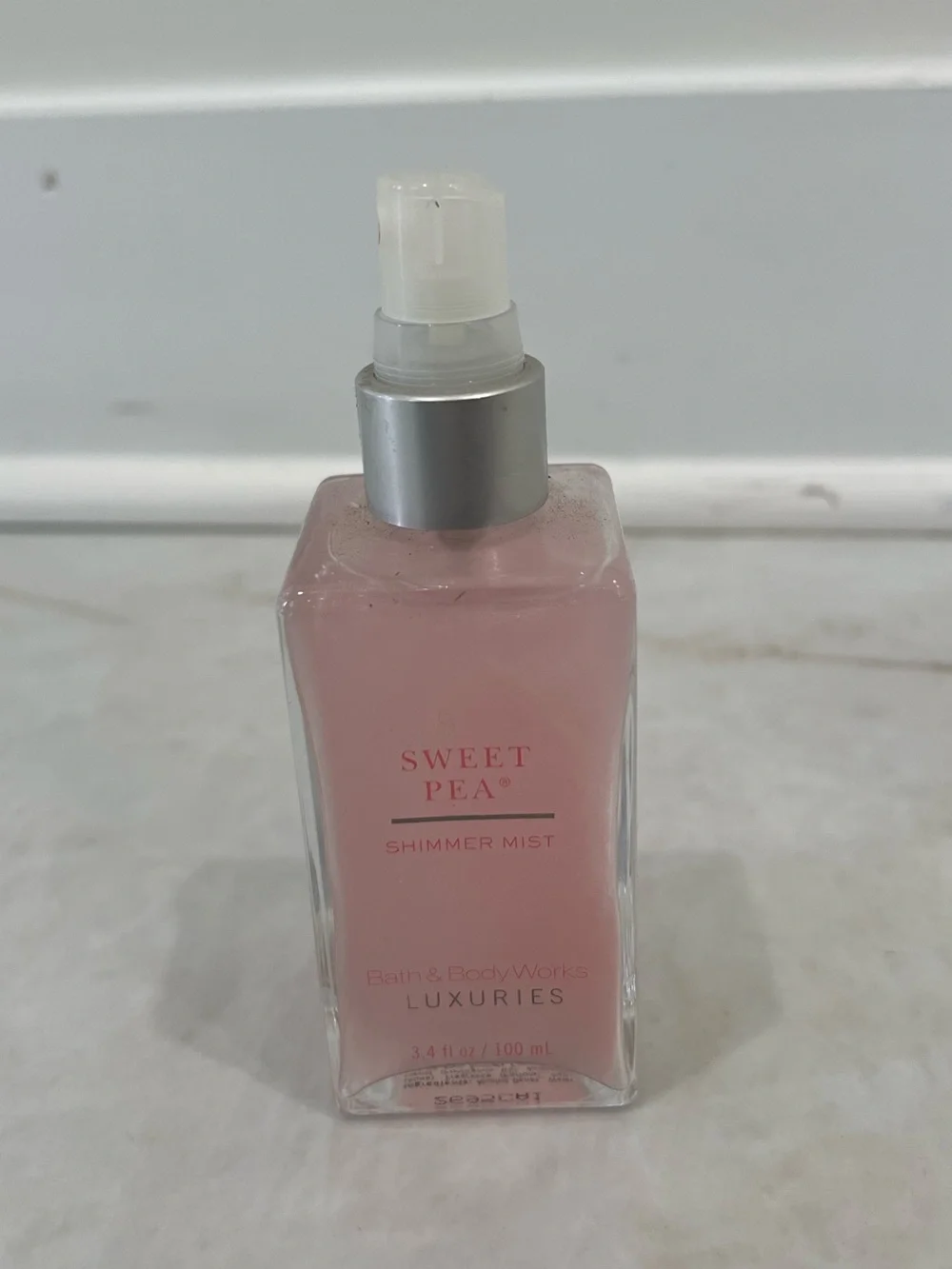 NEW Bath & Body Works Sweet Pea Shimmer Mist